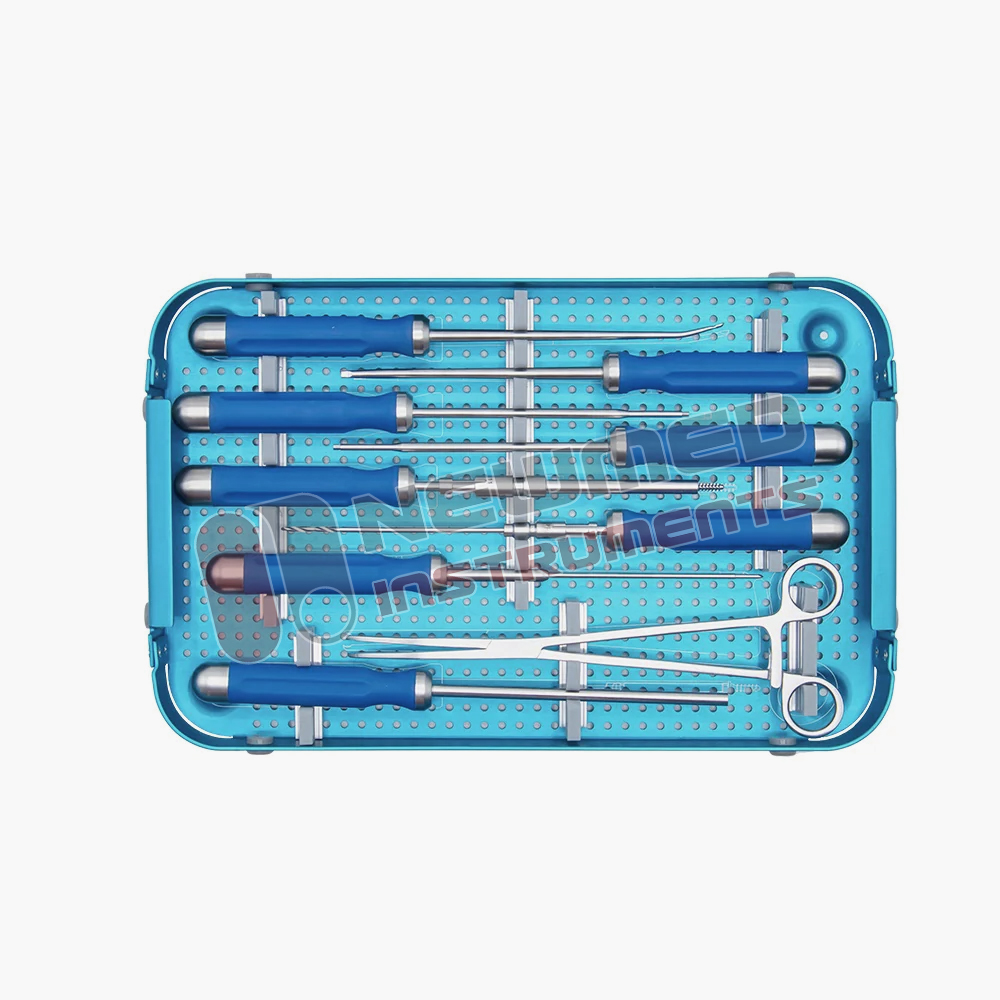 前方整形外科用頸椎プレートシステムセット | New Med Instruments